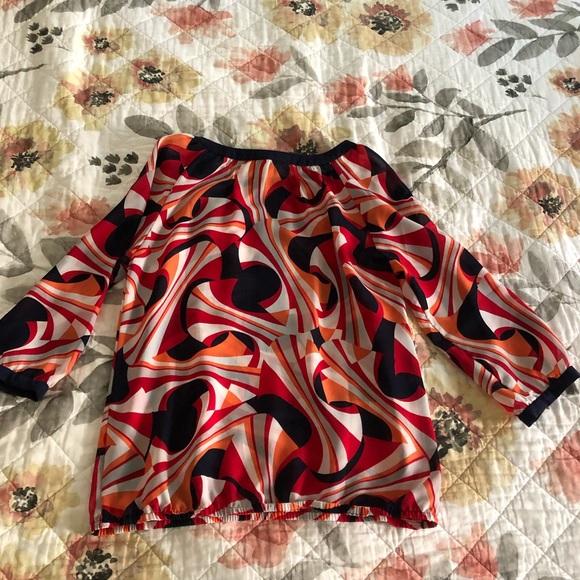 Banana Republic Long Sleeved Tunic Style Blouse - Picture 2 of 6